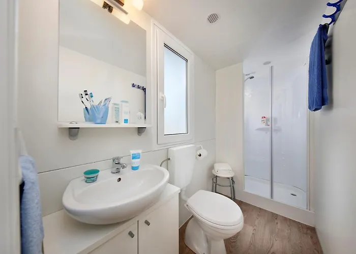 キャンプ場 Albatross Mobile Homes On Mare E Pineta *