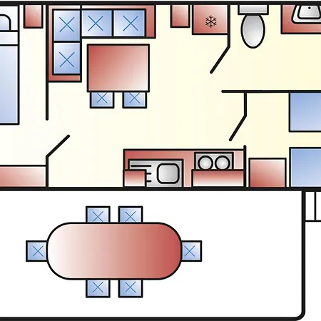 캠프장 Albatross Mobile Homes On Mare E Pineta 리도 델리 에스텐시